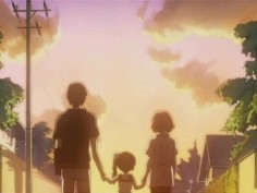 Into the sunset, family?